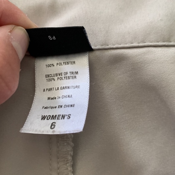 PATAGONIA TECH SKORT size 6 hiking outdoor‎ beige - Picture 10 of 11